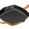Le Creuset Grillpfanne Signature Quadratisch In Ofenrot 10