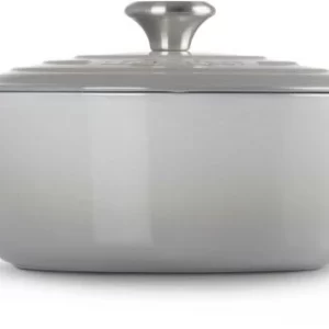 Le Creuset Bräter Signature Rund In Perlgrau 20 Cm / 2,4 L 18