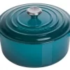 Le Creuset Bräter Signature Rund In Deep Teal 20 Cm / 2,4 L 20