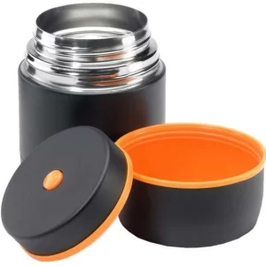 Esbit Edelstahl Thermobehälter “Food”, 0.5L, Schwarz 28