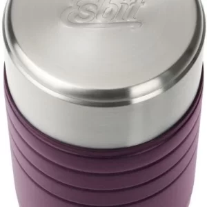 Esbit MAJORIS Edelstahl Thermobehälter, 0.6L, Aubergine 15