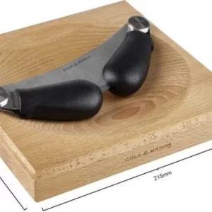 Cole & Mason Woodhall Wiegemesser Mit Brett 18
