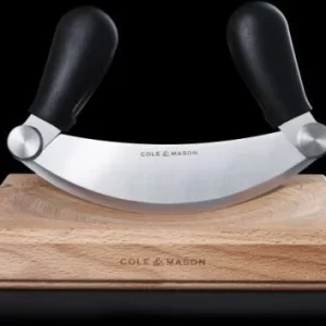 Cole & Mason Woodhall Wiegemesser Mit Brett 26