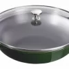 Staub Wok Aus Gusseisen In Basilikumgrün, Klein 7