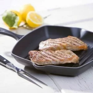 Le Creuset Grillpfanne Signature Quadratisch Mit 2 Griffen In Kirschrot 9