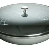 Staub Wok Aus Gusseisen Graphitgrau 5