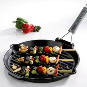Staub Grillpfanne Rund Aus Gusseisen 6