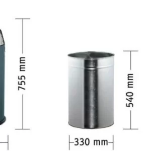 Wesco Push Two In Graphit 6