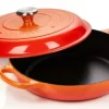 Le Creuset Gourmet-Profitopf Signature In Ofenrot (schwarze Innen-Emaille) 19
