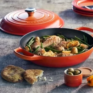 Le Creuset Gourmet-Profitopf Signature In Ofenrot (schwarze Innen-Emaille) 6