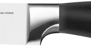 ZWILLING Vier Sterne Messer-Set, 3-teilig (Spick/Garniermesser 10 cm, Fleischmesser 16 cm, Kochmesser 20cm), Rostfreier Spezialstahl, Ergonomischer Kunststoff-Griff, Schwarz [Made in Germany] 11