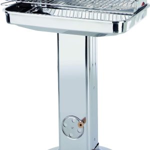 ACTIVA Holzkohlegrill Pisa I Premium Holzkohle Grill aus Edelstahl mit hochwertigem & verchromtem Grillrost I Robuster Kohlegrill für ein einzigartiges Grillerlebnis 14