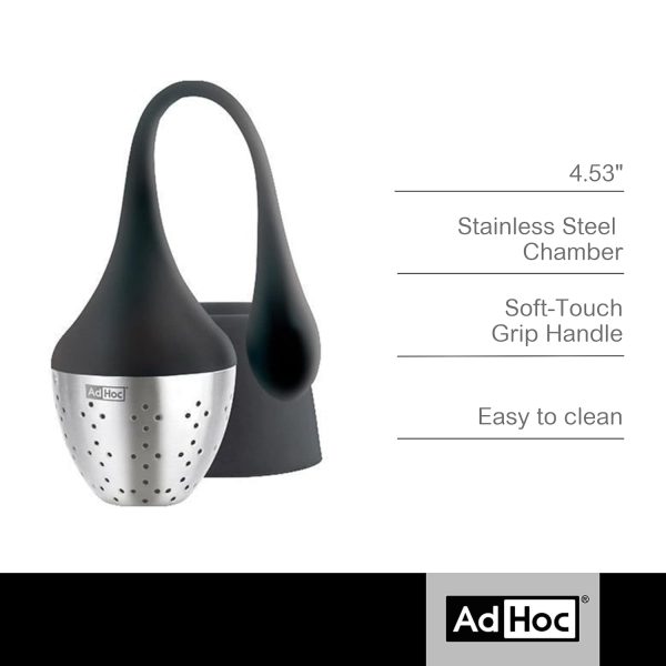 Adhoc Tee-Ei HANGTEA, klein, Schwarz 2