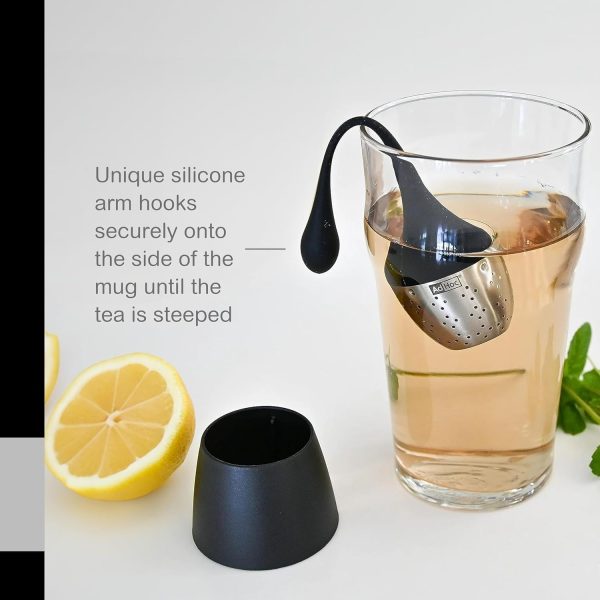 Adhoc Tee-Ei HANGTEA, klein, Schwarz 4