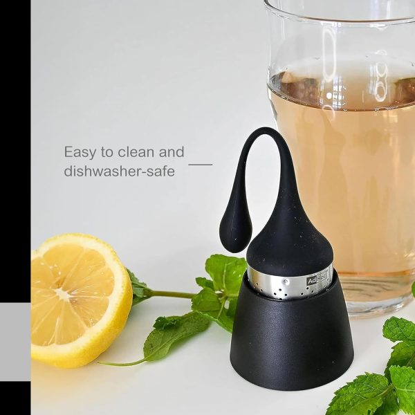 Adhoc Tee-Ei HANGTEA, klein, Schwarz 6