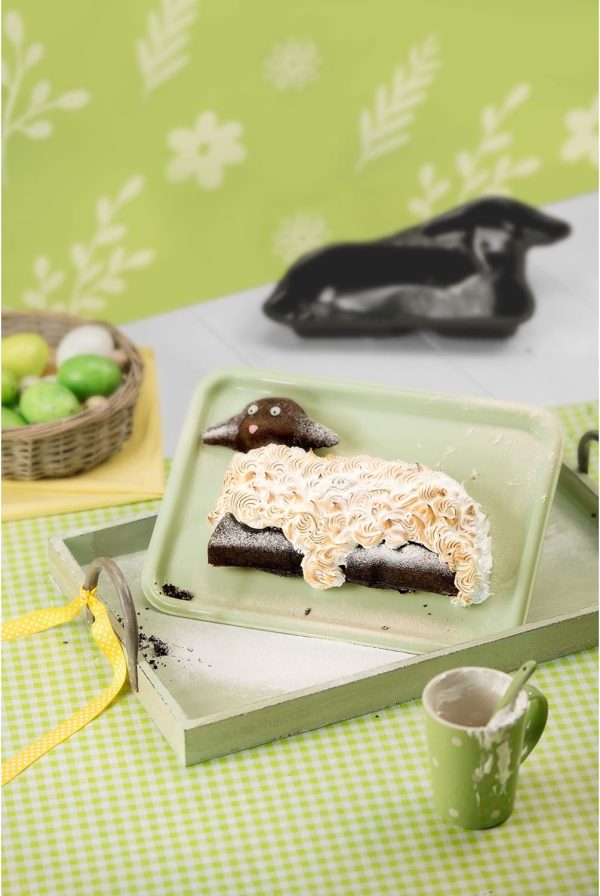 Original Kaiser Osterlamm Backform Lemmi 0,75l, Motiv- Kuchenform, Lamm Backform für Ostern, Backform Ostern antihaftbeschichtet 3