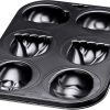 Original Kaiser Muffinform Ostern für 6 Muffins, Muffin Backblech 36x25x3 cm, Motivbackform mit 3 Motiven - Tulpe, Marienkäfer, Osterei, antihaftbeschichtet 11