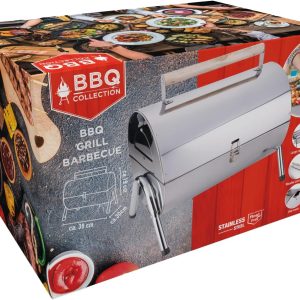 BBQ Collection - Klappgrill - Doppel Grillfläche - Edelstahl/Rost Frei Inox 21