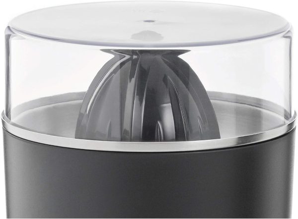 WMF Stelio Saftpresse elektrisch, Zitruspresse, Orangenpresse, 85 Watt, 2 Presskegel, Tropfstopp, Siebeinsatz, matt edelstahl [Energieklasse B] 9