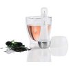 Thee-ei met zandloper Ø40mm H 200mm AdHoc TE72 White translucent 2