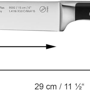 WMF Spitzenklasse Plus Messerset 5teilig, Made in Germany, 5 Messer geschmiedet, Küchenmesser, Performance Cut, Spezialklingenstahl 27