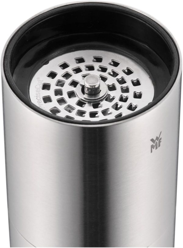 WMF Gourmet Gewürzschneider 10,5 cm, Chillischneider mit Schneidwerk, Chilimühle, Cromargan Edelstahl, Schneider für getrocknete Kräuter, Gewürze 2