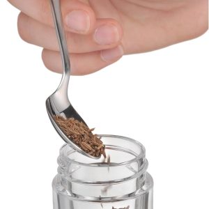 WMF Gourmet Gewürzschneider 10,5 cm, Chillischneider mit Schneidwerk, Chilimühle, Cromargan Edelstahl, Schneider für getrocknete Kräuter, Gewürze 22