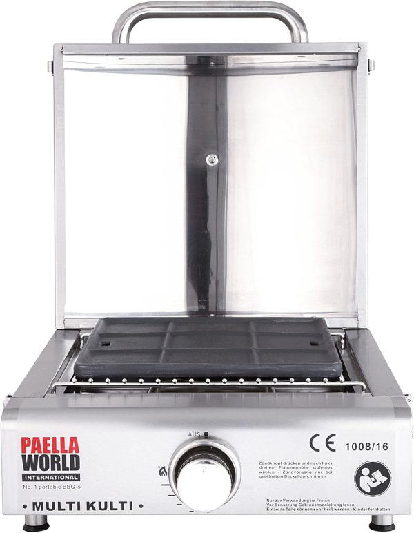 Multi-KULTI ®, der multifunktionale Gasgrill - Set 1 3