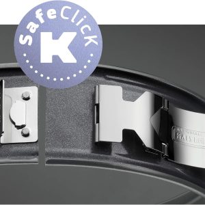 Original Kaiser La Forme Plus Springform 26 cm rund, Flachboden, runde Backform, Emailleboden, beschichtet, schnittfest, auslaufsicher 15