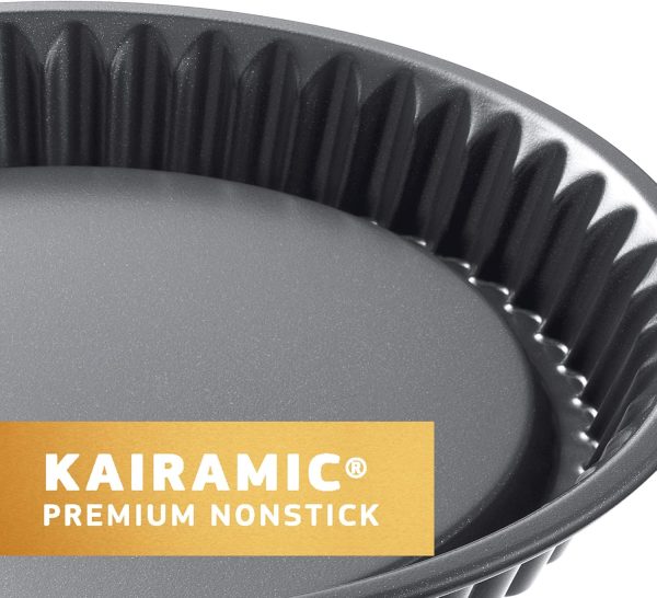 Original Kaiser La Forme Plus Springform 26 cm rund, Flachboden, runde Backform, Emailleboden, beschichtet, schnittfest, auslaufsicher 4