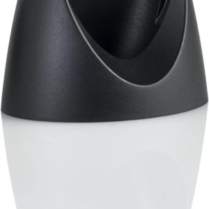 AdHoc Teefilter Big Heart, schwarz, Kunststoff/Edelstahl, L: 21 cm, B: 3 cm, mit Ständer: L: 22 cm, B: 9 cm [W] 12