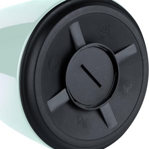 Emsa Campo Isolierkanne F4130300 | 1L Füllmenge | Quick Tip Verschluss | 100% dicht | 12h warm, 24h kalt | Premium Edelstahl | Einfache Reinigung | Pastel-Mint 18