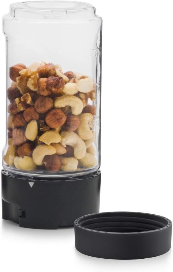 WMF Kult X Zubehör-Set, 3-teilig, Blendie Flasche, Mixbehälter 300 ml und Klinge mit Verschlussdeckel, für den Kult X Mix & Go und Küchenminis Smoothie-to-go 9