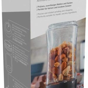 WMF Kult X Zubehör-Set, 3-teilig, Blendie Flasche, Mixbehälter 300 ml und Klinge mit Verschlussdeckel, für den Kult X Mix & Go und Küchenminis Smoothie-to-go 45