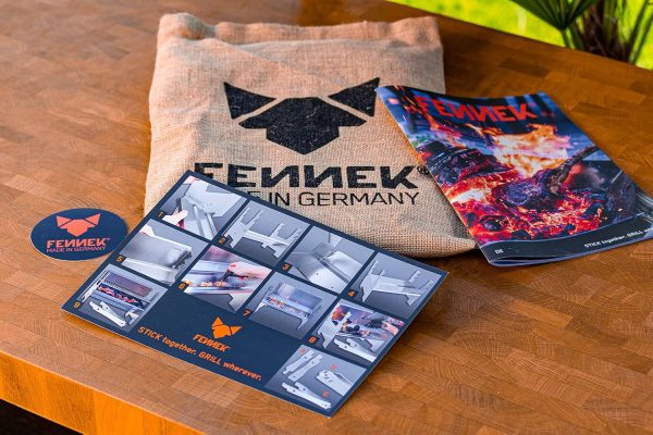 FENNEK 2.0 | Mobiler und steckbarer Holzkohle-Grill aus Edelstahl für Camping, Trekking, Vanlife, Garten und Outdoor Grill-Spaß (FENNEK 2.0) 4