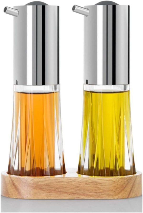 AdHoc Ölspender + Essigspender MENAGE CRYSTAL klar 1