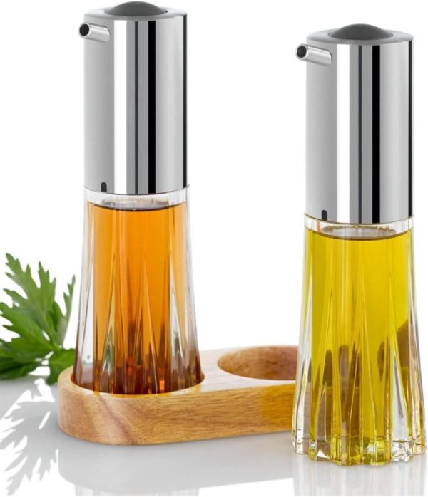 AdHoc Ölspender + Essigspender MENAGE CRYSTAL klar 2