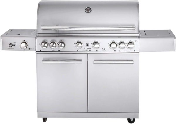Allgrill Top-Line Chef XL Gasgrill mit Air System Edelstahl 2