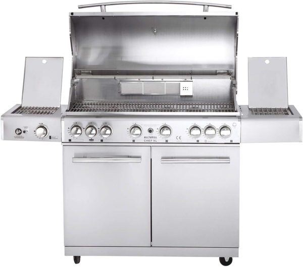 Allgrill Top-Line Chef XL Gasgrill mit Air System Edelstahl 3