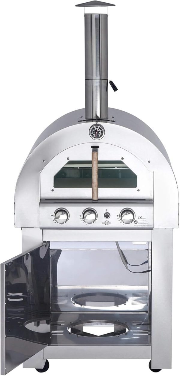Allgrill Gas Pizzaofen mit AIR-System und Zubehör 5
