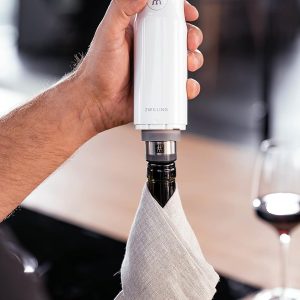 ZWILLING Fresh & Save Vakuum Weinverschluss Set, 3-tlg, grau 11