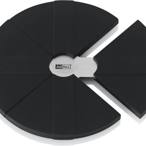 AdHoc TU41 ausziehbarer und Rutschfester Topfuntersetzer Flex, Silikon/Edelstahl 11