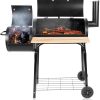 BBQ Collection 2-in-1 Smoker BBQ - Holzkohlegrill - Gartenküche Barbecue - Grill- und Räuchergrills - 104 x 58 x 114 cm 20