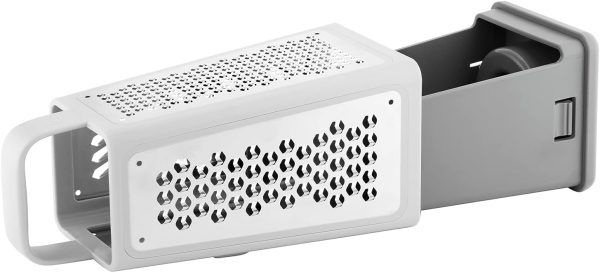 ZWILLING Z-Cut Vierkantreibe, Multifunktional, Edelstahlklinge, Kunststoffgehäuse, Zwei-Wege-Reibtechnologie, Grau 5