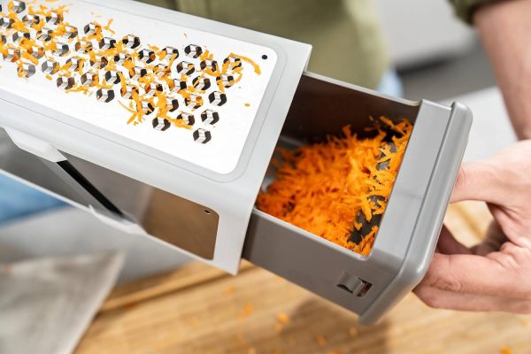 ZWILLING Z-Cut Vierkantreibe, Multifunktional, Edelstahlklinge, Kunststoffgehäuse, Zwei-Wege-Reibtechnologie, Grau 15