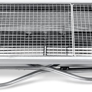 AGM Holzkohlegrill Camping Grill Holzkohle,Klappgrill Tragbarer Grill,Für Camping Garten Picknick Party, 73x 33x 71 cm, für 5-10 Personen 20
