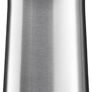 WMF Impulse Isolierbecher 350 ml, Thermobecher mit Automatikverschluss, 360°-Trinköffnung, Kaffeebecher to go hält Getränke 8h heiß/12h kalt, silber 14
