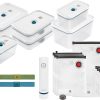 ZWILLING Fresh & Save Vakuum Starterset, Kunststoff, 16-teilig, inkl. Dose, Pumpe und Beutel, La Mer 26
