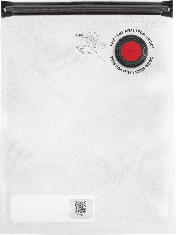 ZWILLING Fresh & Save Vakuum Starterset, Glas, 7-teilig, inkl. Dose, Pumpe und Beutel, La Mer 4