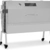 Klarstein 2-in-1 Rotisserie Grill mit Motor, Grill mit Drehspieß, Großer Spießgrill für Spanferkel, Grill mit Sichtfenster, Spieß Grill mit Edelstahl-Rost, Großer Holzkohlegrill mit Bodenrollen 20